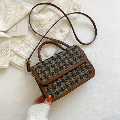 Personalized Leopard Print Small Bag Female Fashion Simple Retro