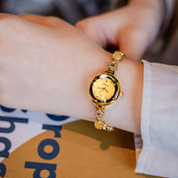 Chalcedony Jade Quartz Watch