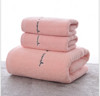 Ensemble cadeau de serviettes de bain en pur coton, haut de gamme, pour couple
