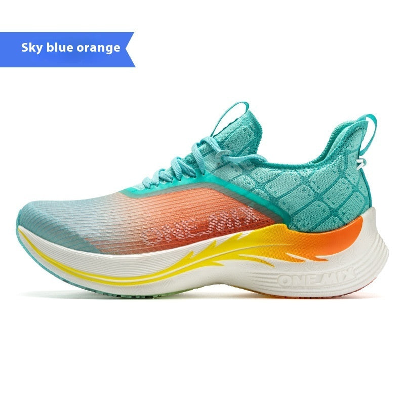 Chaussures d'entraînement Homme et Femme à Plaque Carbone Intégrée, Anti-chocs et Résistantes à l'Usure pour la Course