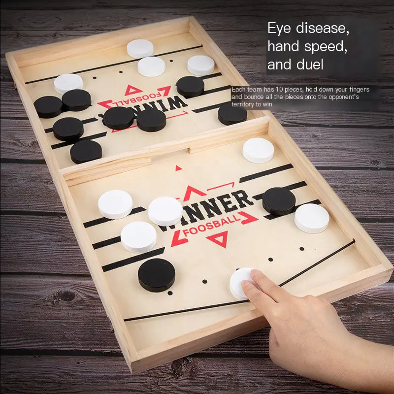 Jeu de société interactif en bois