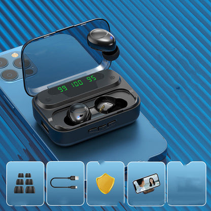 New Black Technology Bluetooth Headset In-ear Noise Reduction