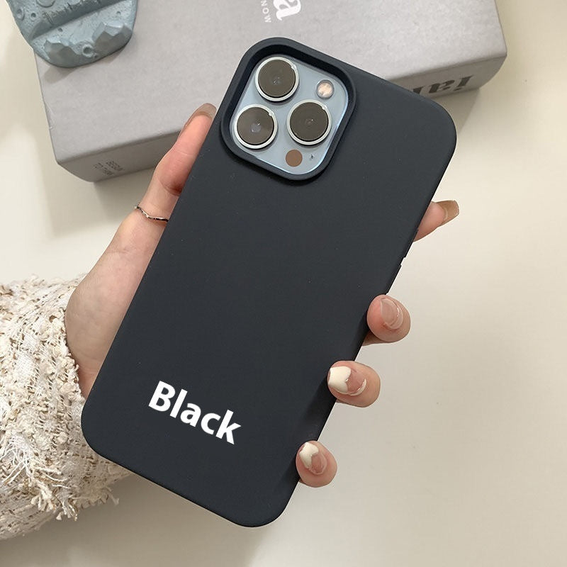 Liquid Silicone Full-Coverage iPhone 16 Case – Camera Protection, Anti-Fingerprint | 18 Colors