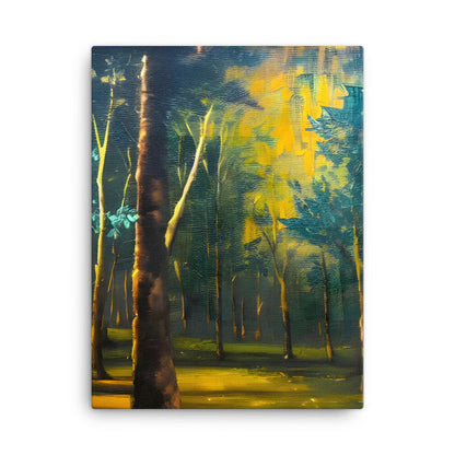 Serene Green Forest