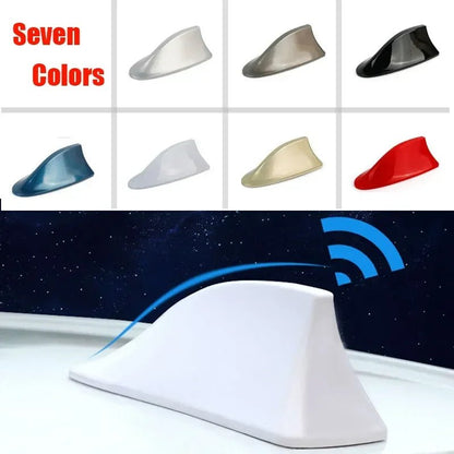 Shark Fin Car Antenna | FM/AM Signal Booster & Sporty Exterior Upgrade