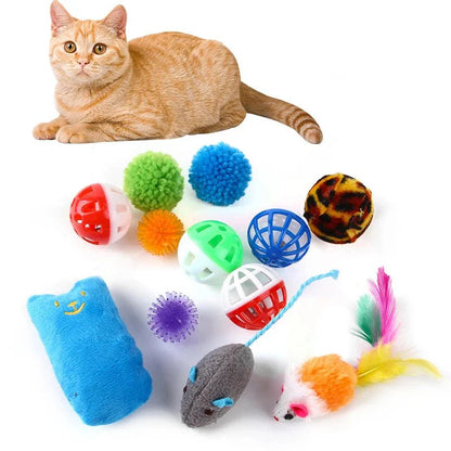 Cat Toy Variety Pack | Interactive Play Set for Kittens and Adult Cats