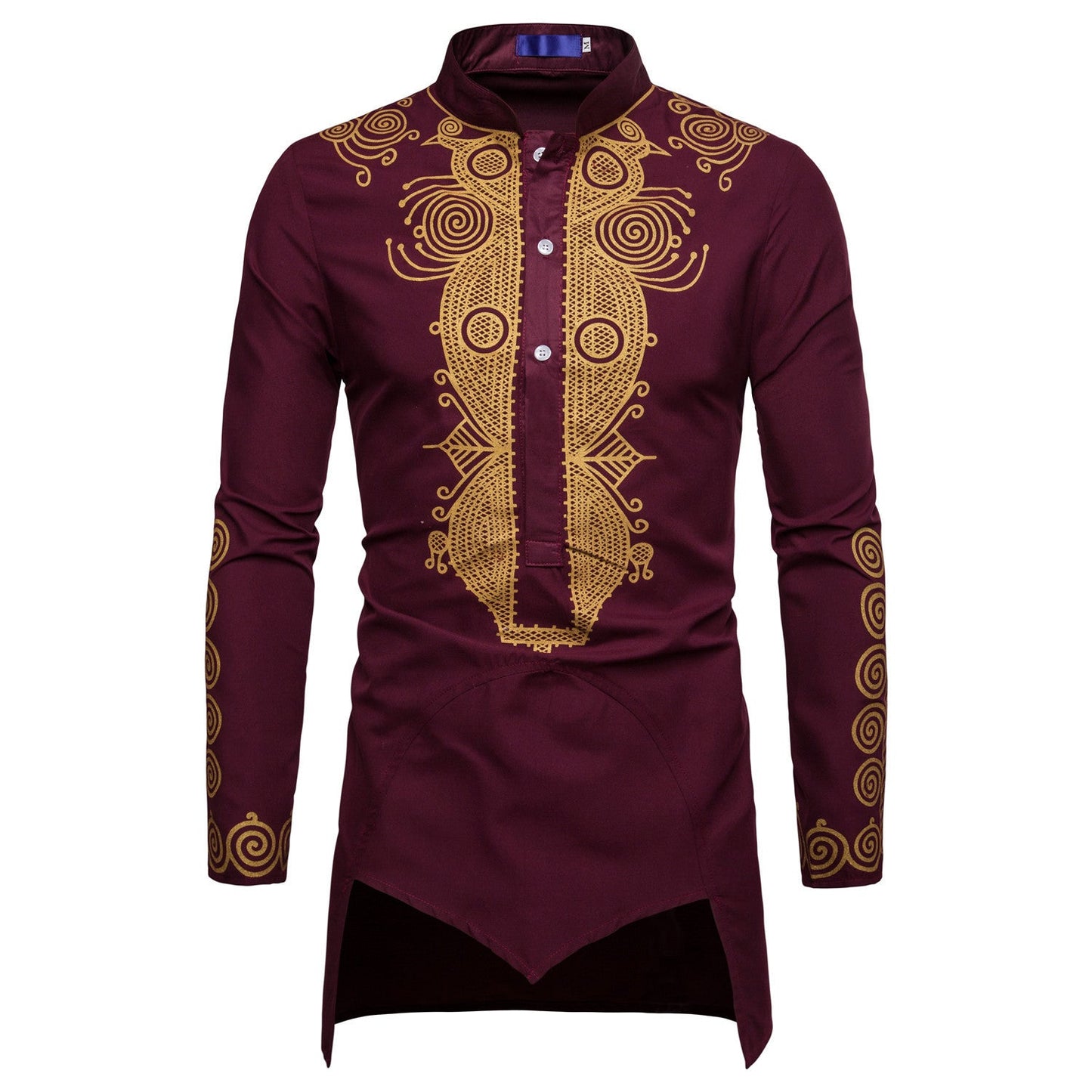 Pull africain hip hop pour homme - Robe longue décontractée pour un style tendance
