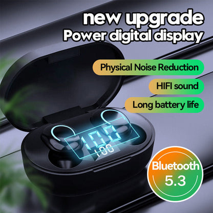 Bluetooth 5.3 Headphones In Ear Wireless TWS Sport Headphones IPX-5 With Microphone De
