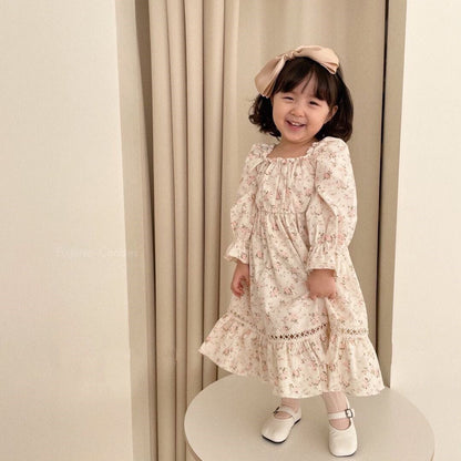 Robe coréenne pour enfants Robe de style fille