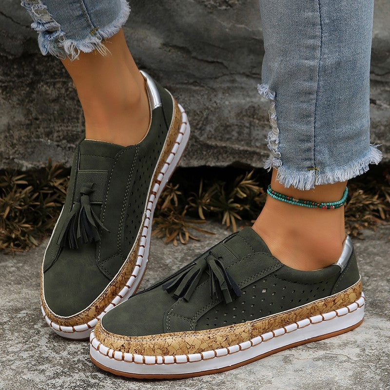 Tassel Flats Loafers Women Shoes