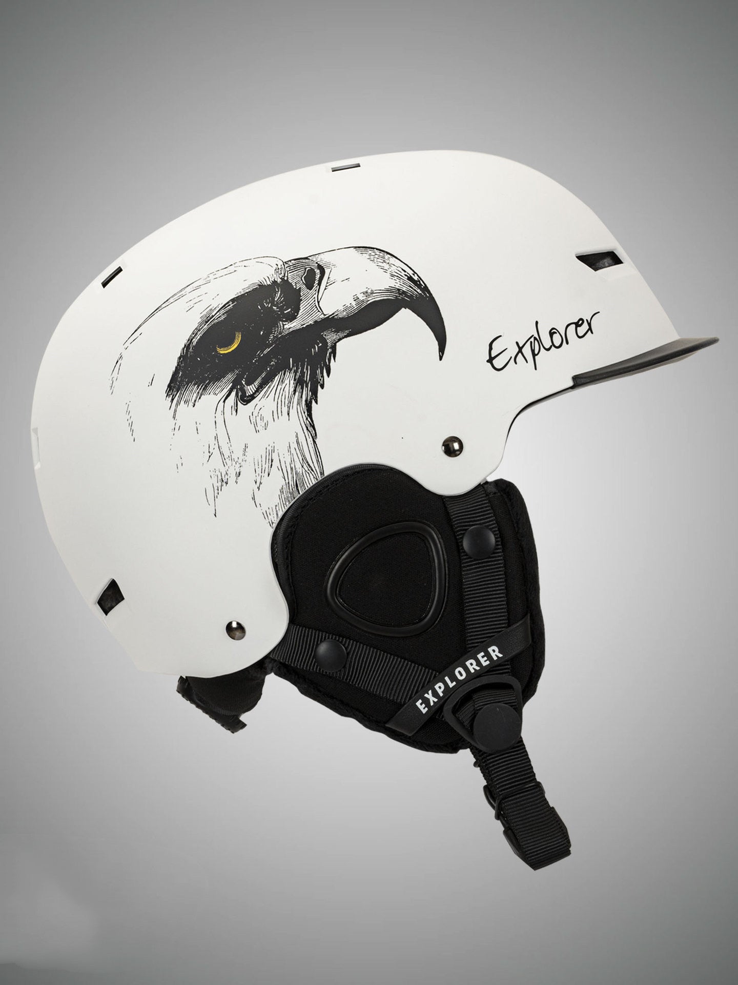 Casque de ski intégré avec lunettes de protection simples et doubles pour adultes