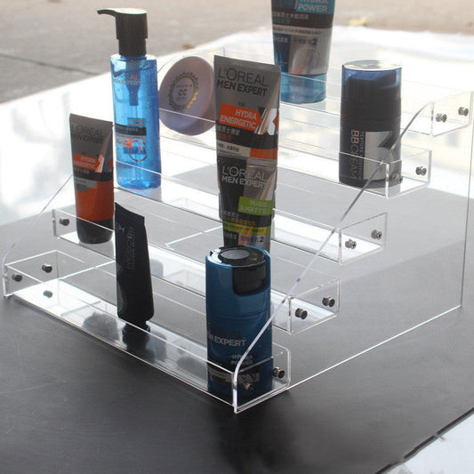 Estante expositor de almacenamiento de cigarrillos de acrílico para supermercado y tienda de conveniencia