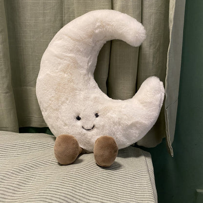 Smiling Face Sun Moon Pillow Sofa