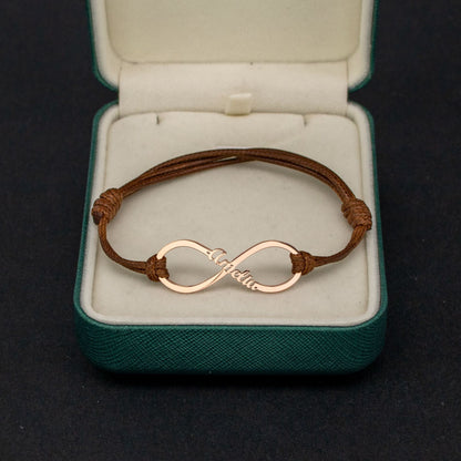 Fashion Gift Lasheng Unlimited Name Bracelet