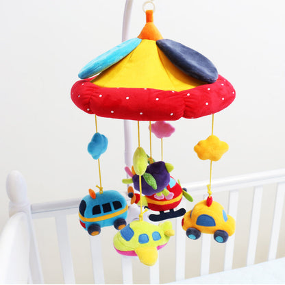 Bébé Musique Rotatif Tissu Chevet Cloche Nouveau-né Jouet de Confort