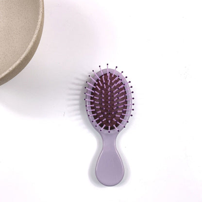 Mini-brosse à coussin d'air - Bleu clair lisse - 14 * 6 - Un paquet