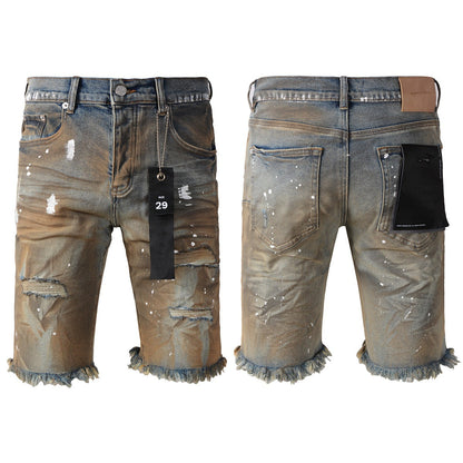 Personal Leisure Washed Light Color All-matching Jeans