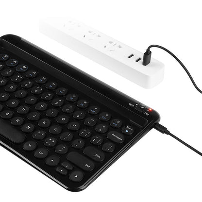 Bluetooth Keyboard Android Can Connect To Mobile Phone Tablet Notebook Mute Cute