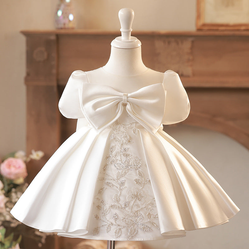 Costume de Piano Robe de Mariée Fille de Fleurs pour Petites Filles