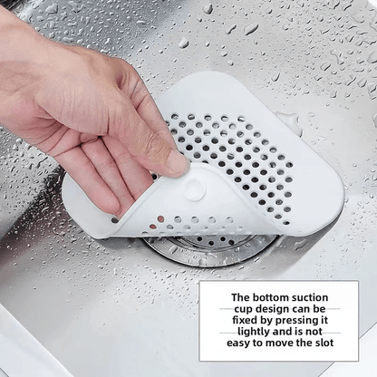 Silicone Anti-blocking Sink Drain Covers for Kitchen & Bathroom