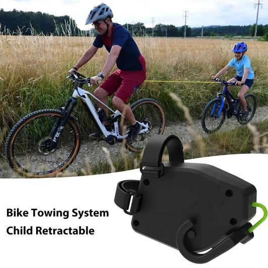 Dispositivo de tracción para remolque de bicicleta de montaña, cuerda de remolque para bicicleta para padres e hijos
