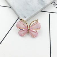 Diy Alloy Jewelry Accessories Crystal Butterfly Apple Mobile Phone Case