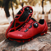 Zapatillas de Ciclismo Transpirables para Hombre, Zapatillas Deportivas de Bicicleta para Exteriores, Zapatillas de Ciclismo de Carretera con Calas para Mujer, Zapatillas Ciclismo
