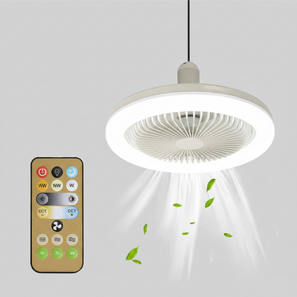 Versatile Low Profile Ceiling Fan with LED Light & Remote Control | Space-Saving Design for Enhanced Home Comfort