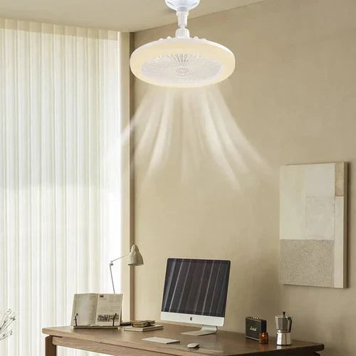 Versatile Low Profile Ceiling Fan with LED Light & Remote Control | Space-Saving Design for Enhanced Home Comfort