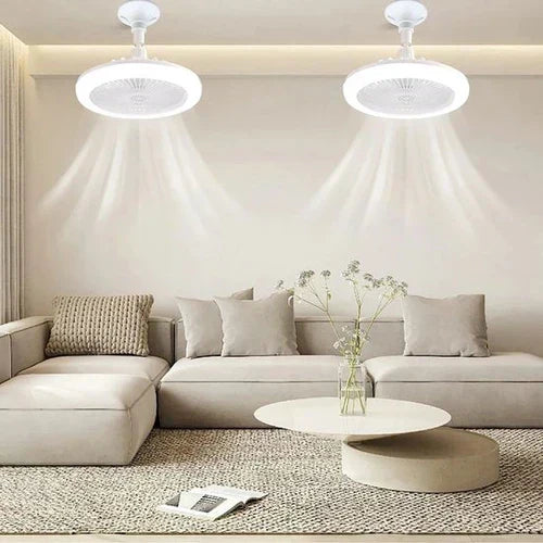Versatile Low Profile Ceiling Fan with LED Light & Remote Control | Space-Saving Design for Enhanced Home Comfort