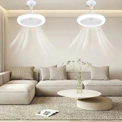 Versatile Low Profile Ceiling Fan with LED Light & Remote Control | Space-Saving Design for Enhanced Home Comfort