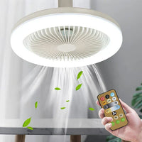 Versatile Low Profile Ceiling Fan with LED Light & Remote Control | Space-Saving Design for Enhanced Home Comfort