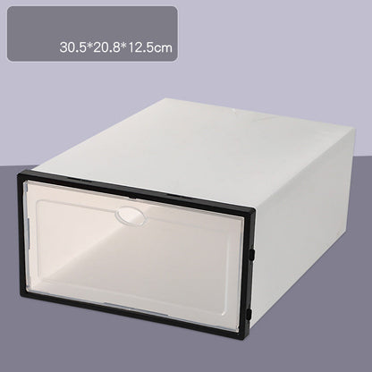 Caja engrosada de almacenamiento de zapatos concha