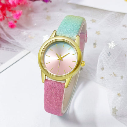 Fashion Casual Simple And Fresh Belt Watch