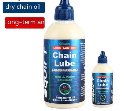 Huile lubrifiante pour chaîne de VTT, cire sèche, nettoyage et entretien