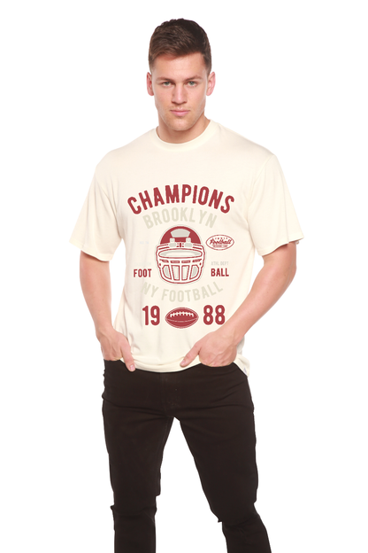 Champions Brooklyn Men's Bamboo Viscose/Organic Cotton Short Sleeve Graphic T-Shirt