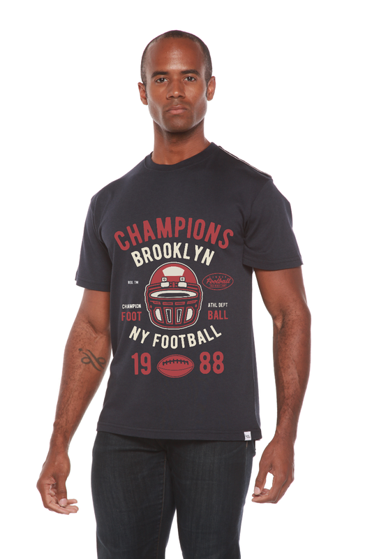 T-shirt graphique à manches courtes en bambou-viscose et coton biologique pour homme Champion Brooklyn