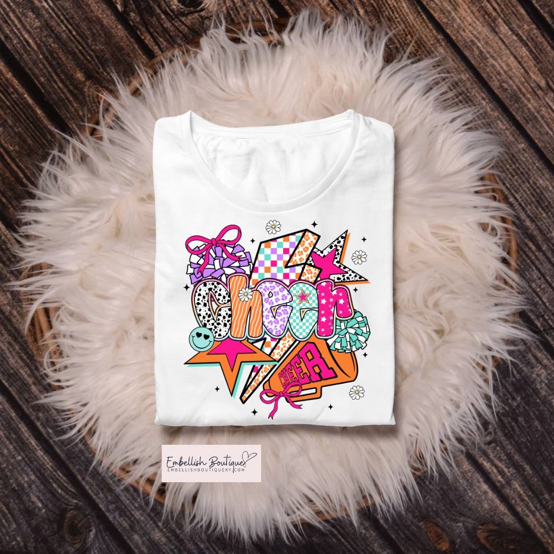 Alegría a cuadros de colores - camiseta, sudadera o sudadera con capucha para jóvenes y adultos