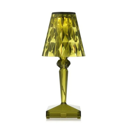 Crystal Table Lamp Luxury Bedside Nightstand Glam Lighting Decor
