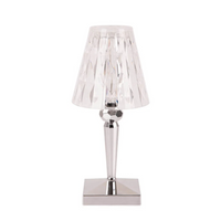 Crystal Table Lamp Luxury Bedside Nightstand Glam Lighting Decor