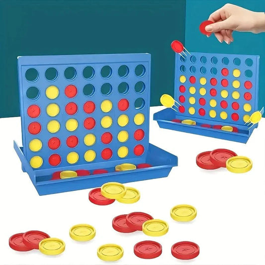 Juego Clásico Conecta 4 | Juego de Estrategia de Mesa para Dos Jugadores para Niños y Familias
