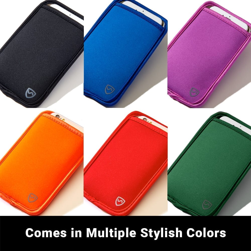 Pochette pour téléphone SYB – Étui de protection anti-ondes électromagnétiques pour téléphone | Bloque jusqu'à 99 % des radiations