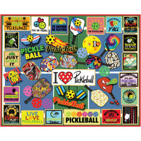 White Mountain Puzzles - Pickleball - 1000 Piece Jigsaw Puzzle