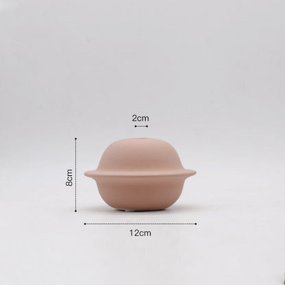 Flower Vase Nordic Ceramic Vase Decoration Home Creative Models Living Room Model Flower Arrangement Geometric Art Decorative