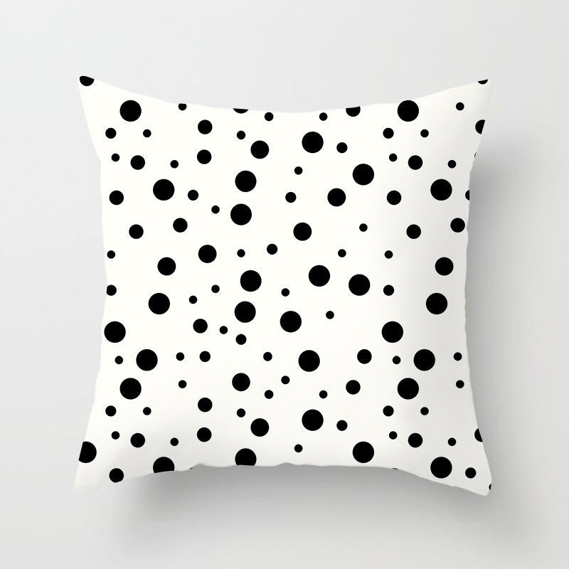 Housse de coussin de canapé abstraite géométrique moderne pour articles ménagers automobiles