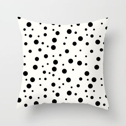 Housse de coussin de canapé abstraite géométrique moderne pour articles ménagers automobiles