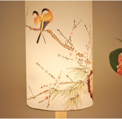 Modern New Chinese Bedroom Bedside Table Lamp