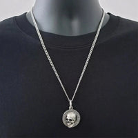 Collar de calavera de Halloween con personalidad
