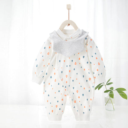 Baby's Pure Cotton Thermal Jumpsuit