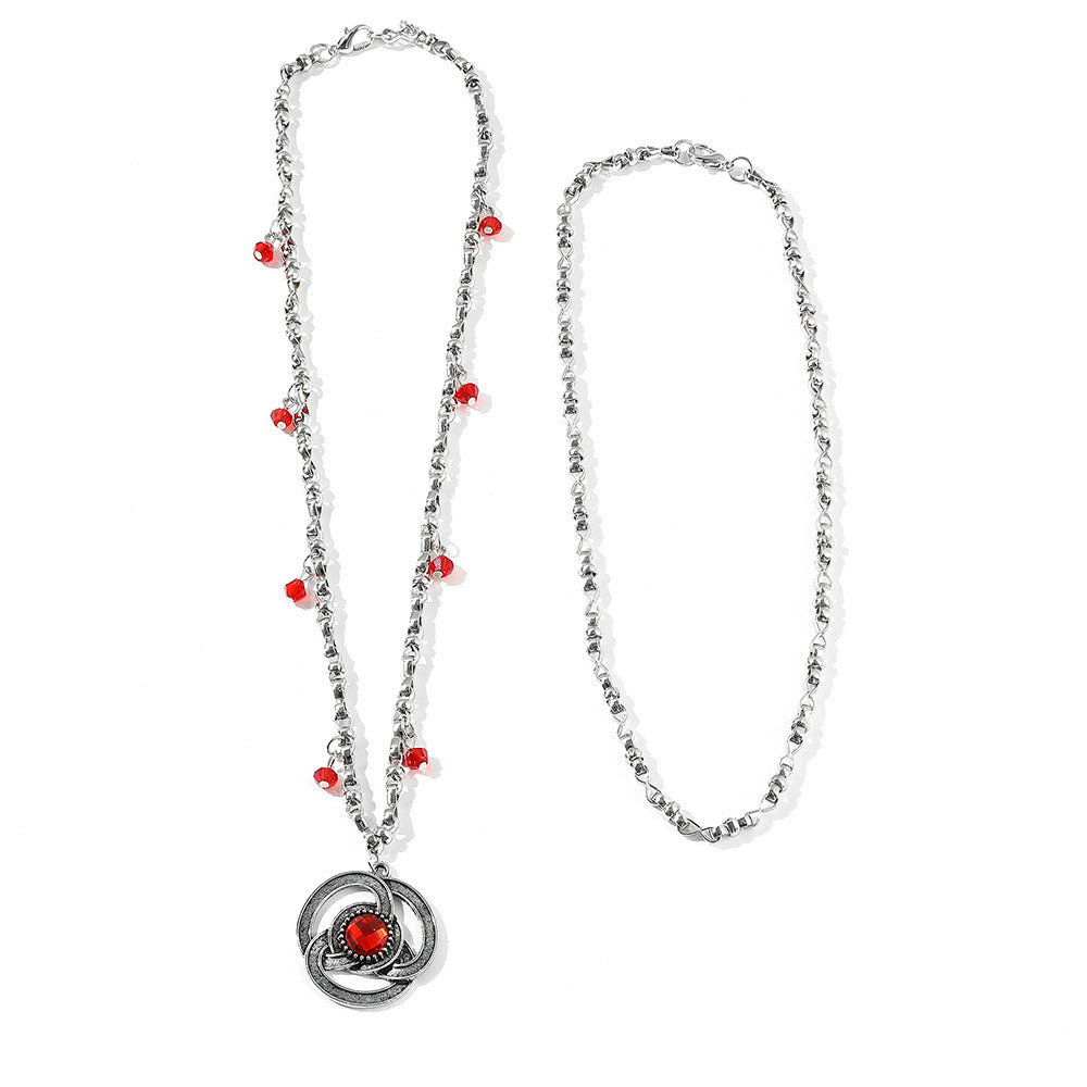 Alloy Silver Necklace Jewellery Jewelry